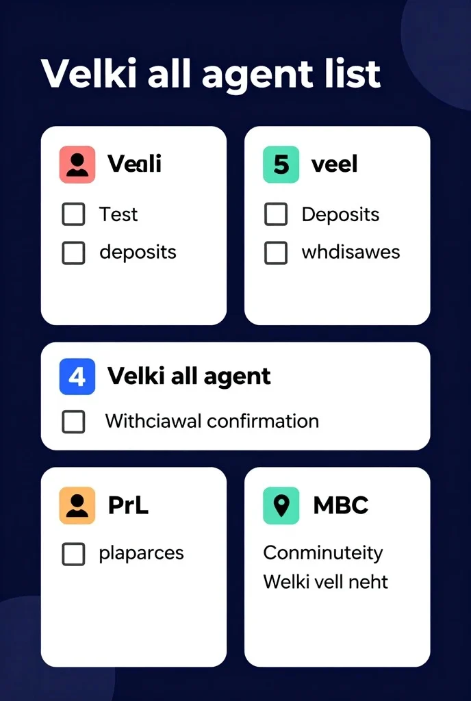Velki All Agent List  Safe & Verified Access Guide